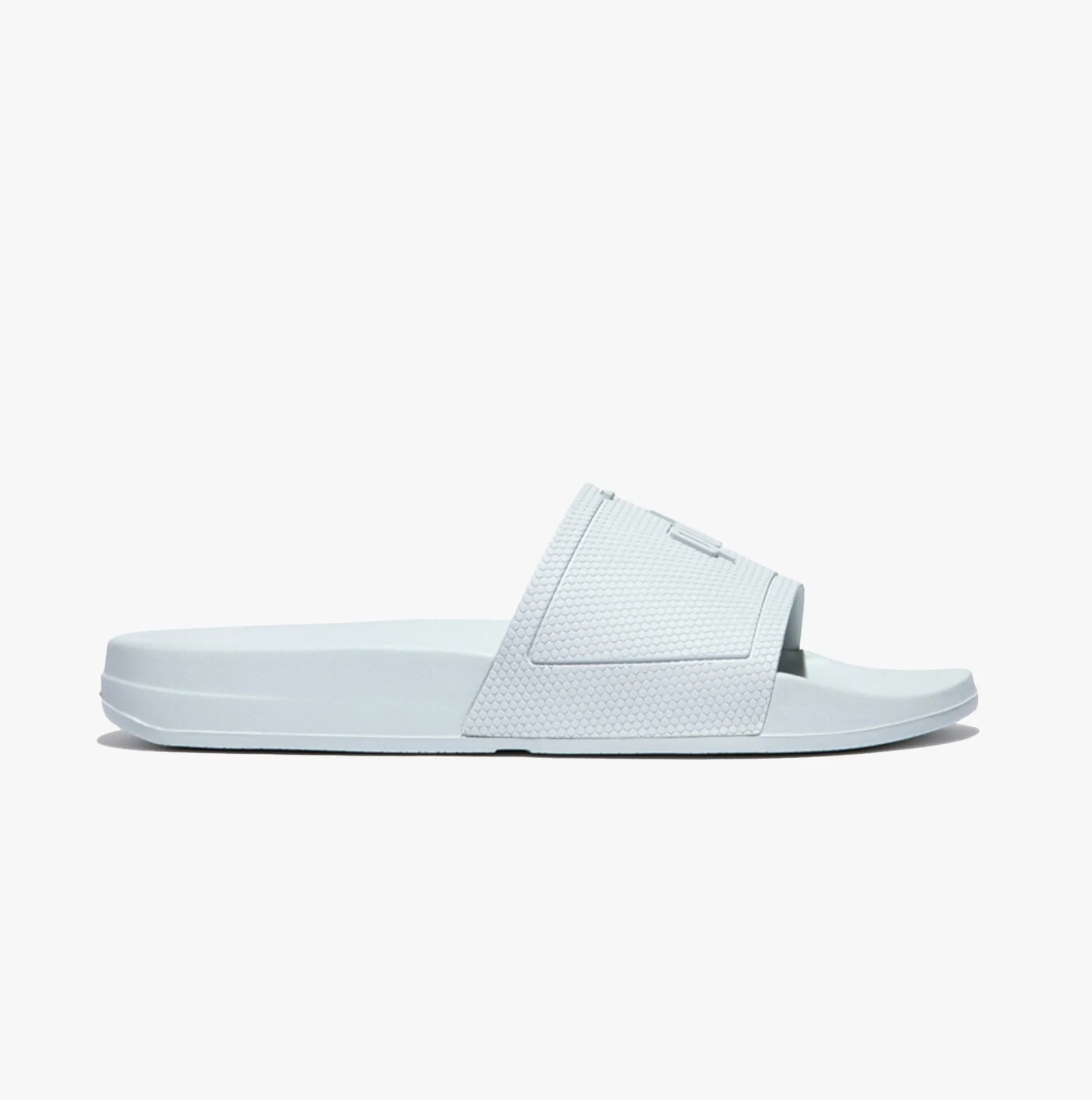 FitFlop iQUSHION Womens Slides Seafoam Blue