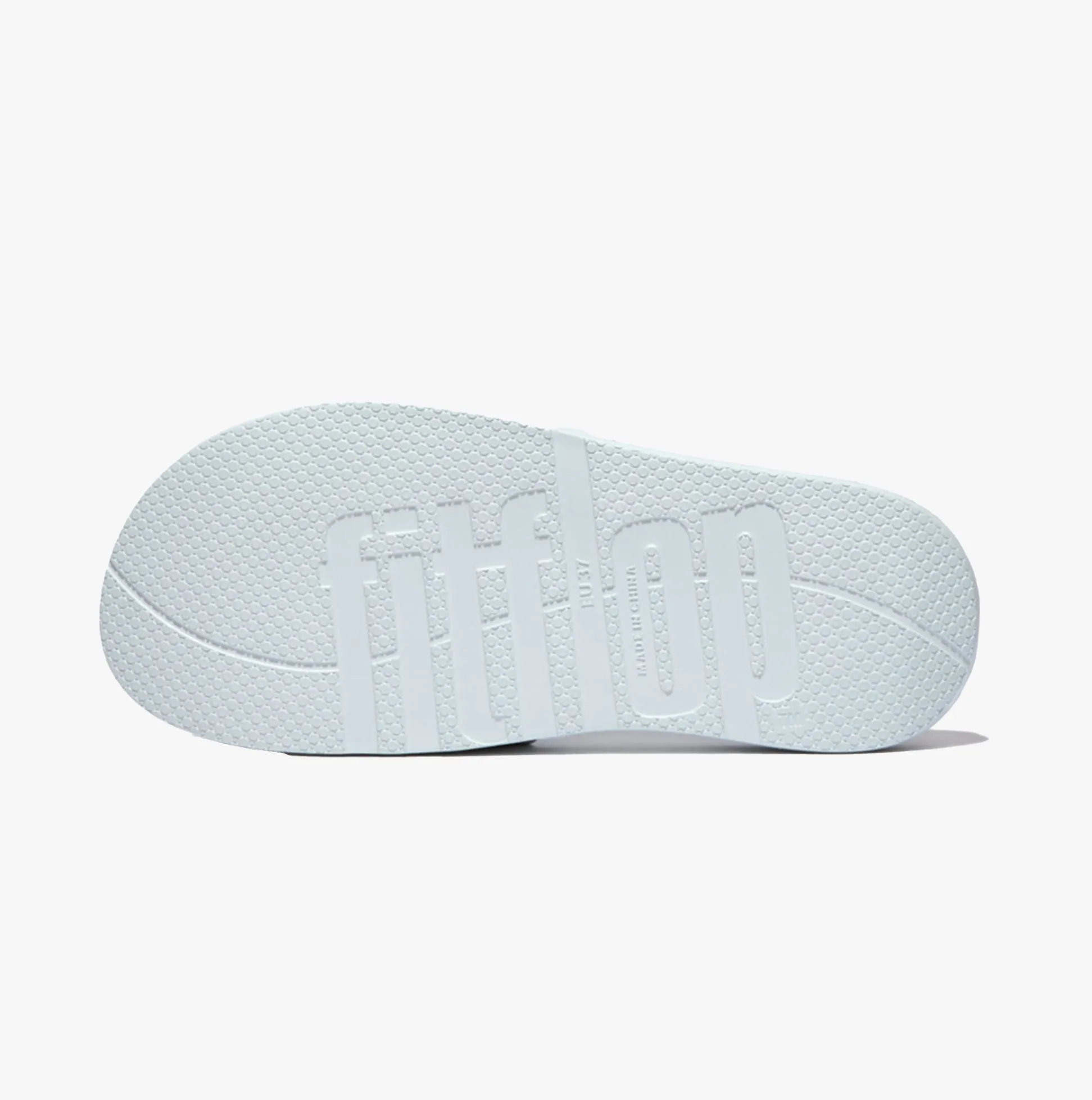 FitFlop iQUSHION Womens Slides Seafoam Blue