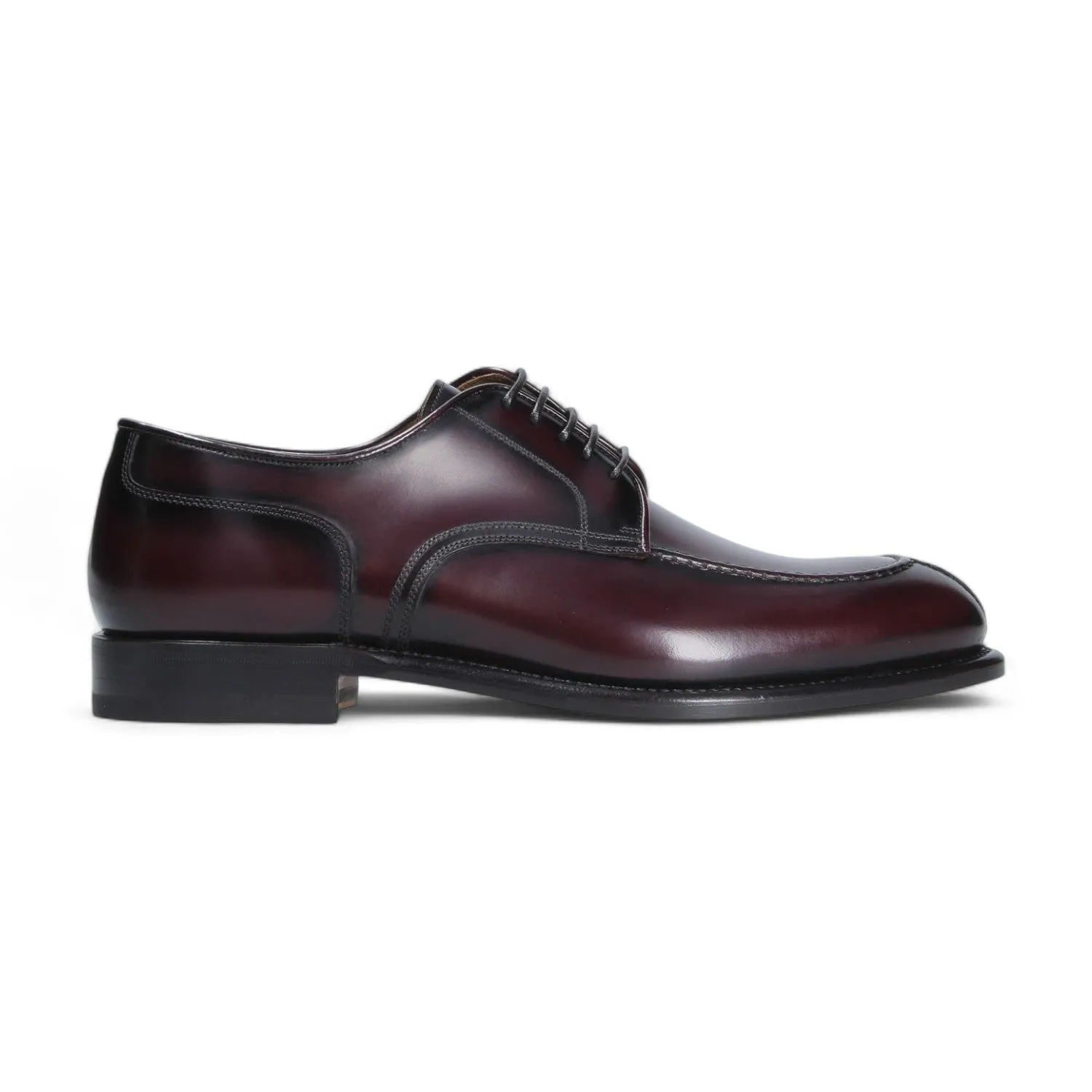 Franceschetti 7467003 Men's Luxury Italian Shoes Calf-Skin Leather Split-Toe Derby (FCCT1088)