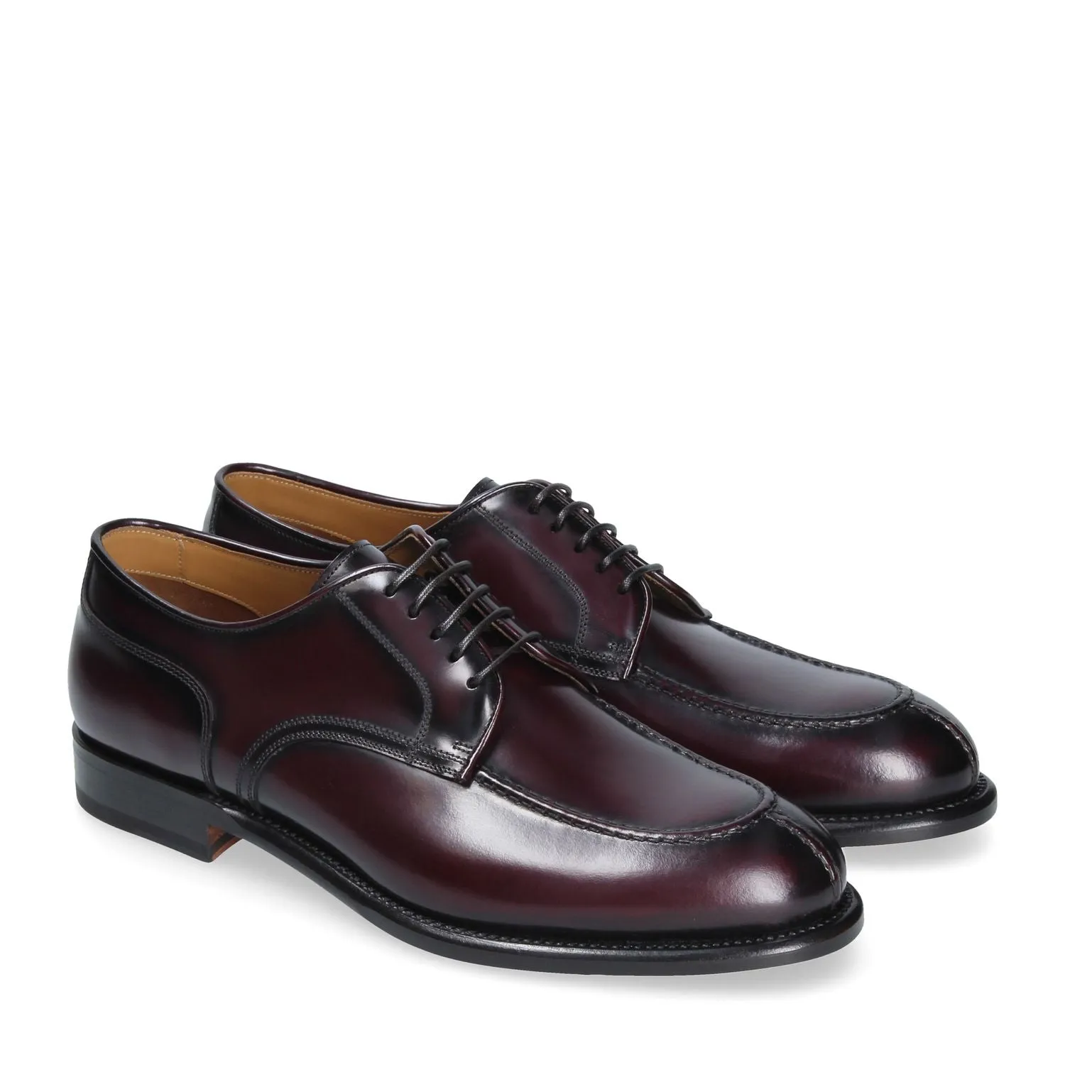Franceschetti 7467003 Men's Luxury Italian Shoes Calf-Skin Leather Split-Toe Derby (FCCT1088)