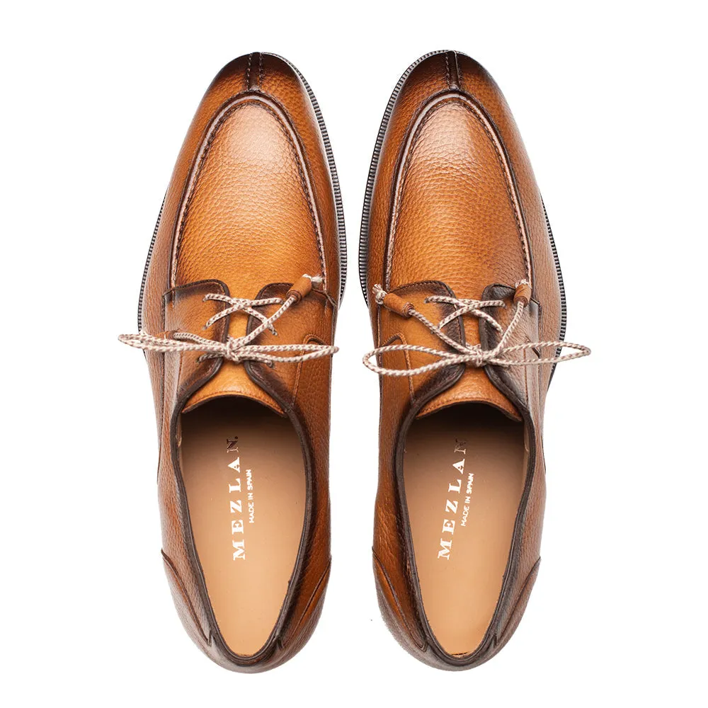 Fratello Split-Toe Deer Lace up-Cognac | Mezlan