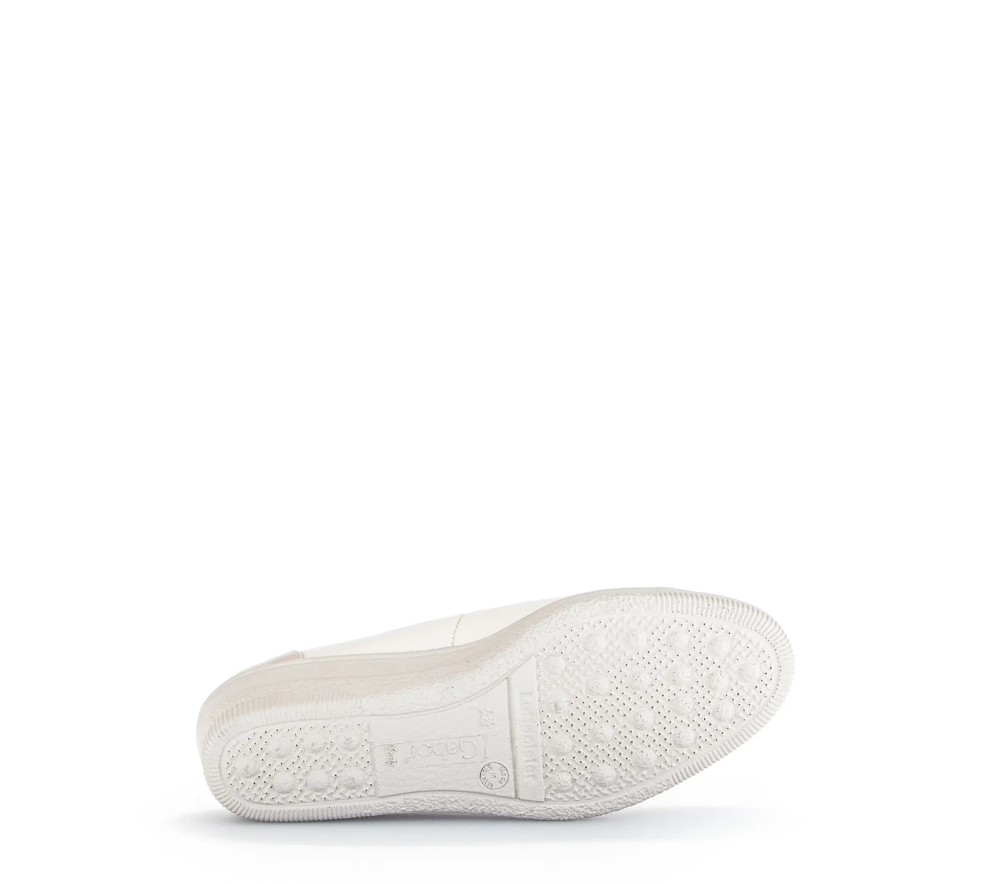 GABOR - 66.042.53 LOW WEDGE SLIP ON SHOE (G FIT) - IVORY MULTI