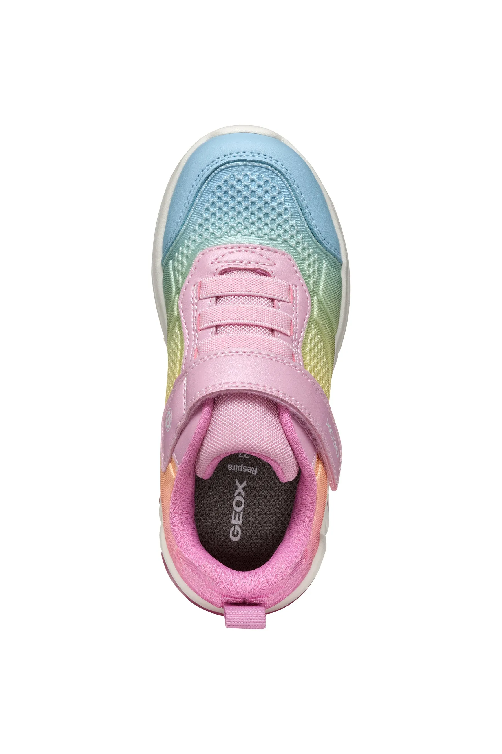 Geox Fadinlight Girls Pink Multicolour Trainer