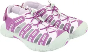Girls Pink/Purple Khombu Closed Toe Athletic Sandal (Girls 13)