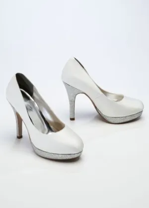 Glitter High Heel Platform Pump