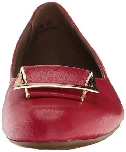Good Times Slipon Loafer Red Leather 75 M Us