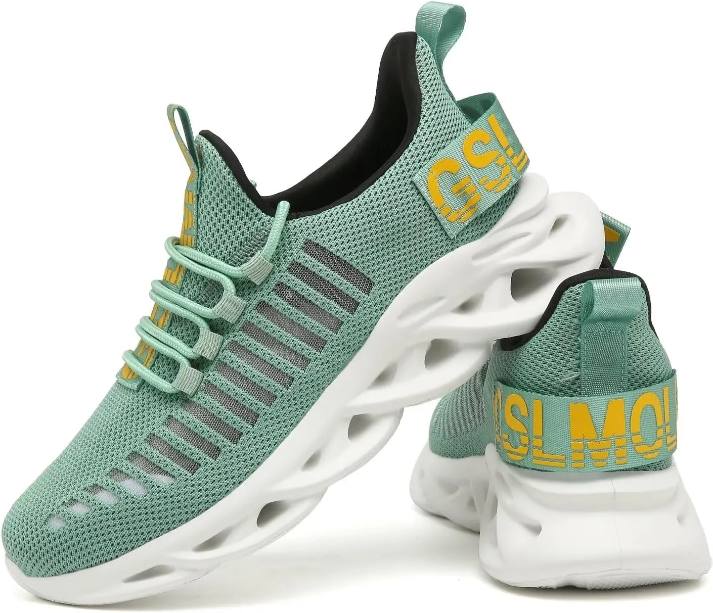 GSLMOLN Men's Casual Walking Shoes Non Slip Breathable Comfort Sneakers Work Gym Running Tennis Cross Trainer
