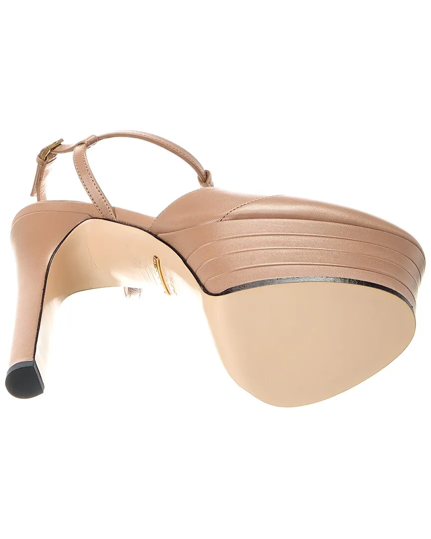 Gucci Leather Platform Pump