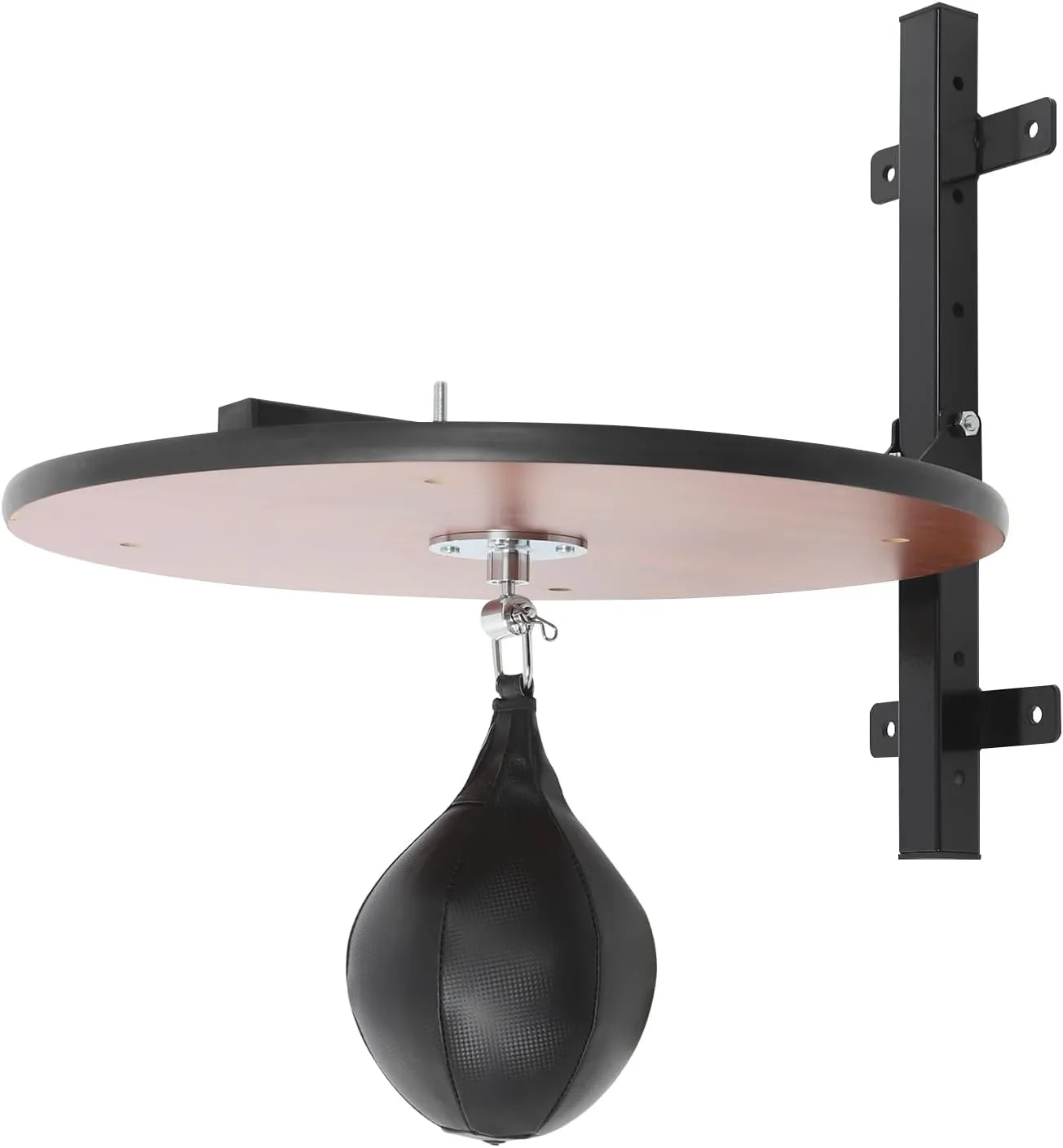 Heavy Duty Adjustable Speed Bag Platform Kit with Punching Ball, Wall Mounted Fitness Ball Boxing Reaction Training Equipment,Speed Bag Platform for Punching, Training, Boxing, Exercise