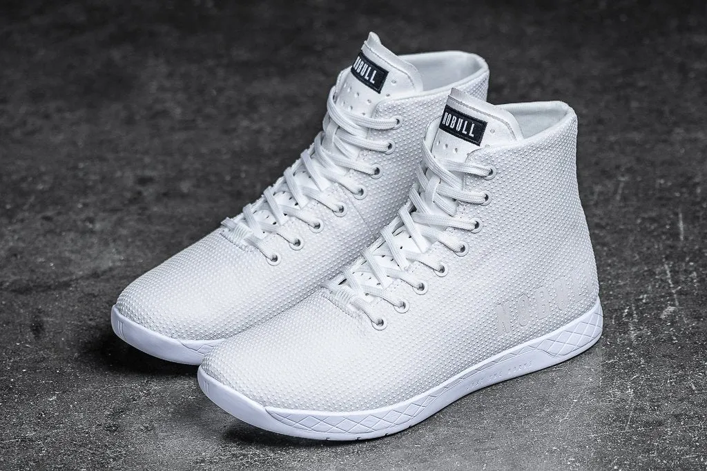 HIGH-TOP WHITE TRAINER (WOMEN'S)