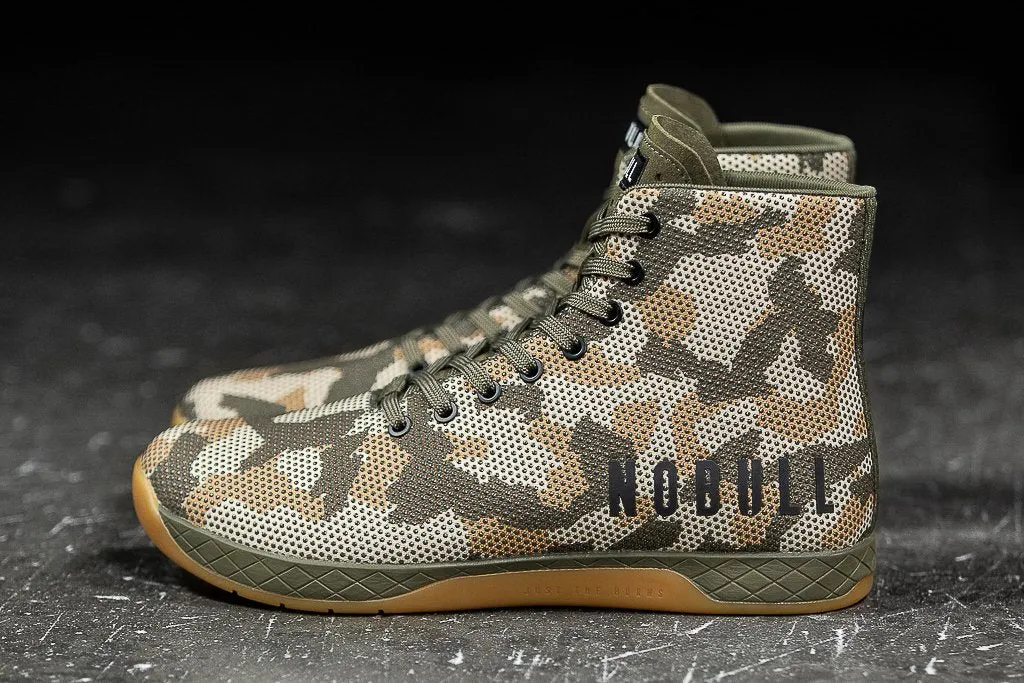 HIGH-TOP WOODLAND CAMO TRAINER (WOMEN'S)