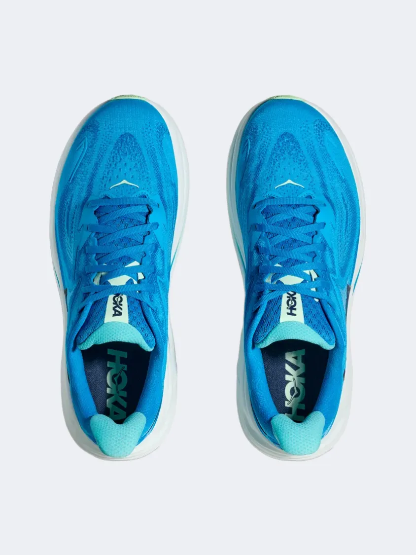 Hoka Clifton 10 Men Running Shoes Blue