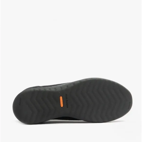 Hush Puppies GOOD Mens Recycled Slip-On Trainers Black