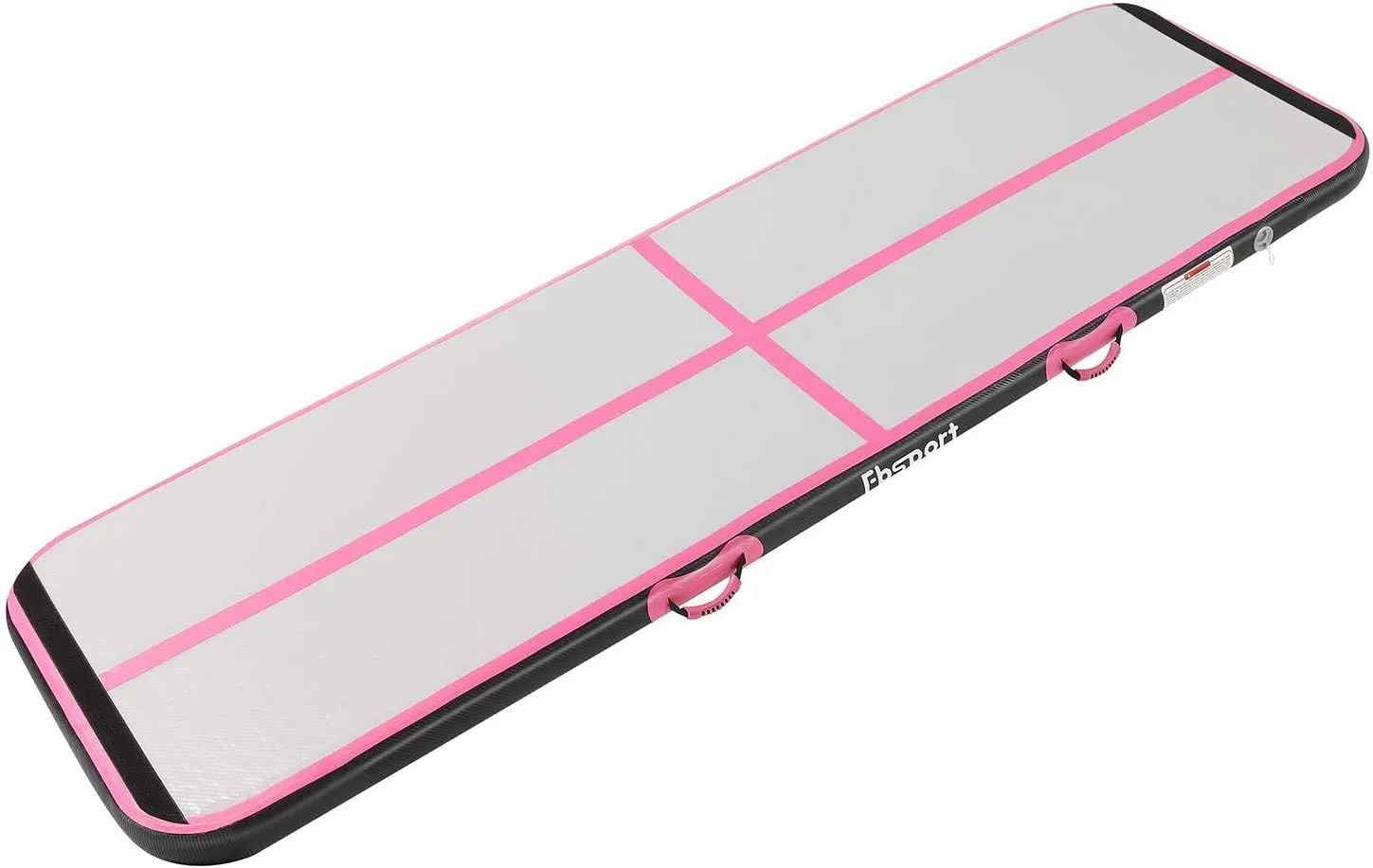 Inflatable Gymnastics Mat 10ft/13ft/16ft/20ft/ Air Tumbling Track Mats 4/8 inches Thick for Home Use/Training/Cheerleading/Yoga/Water with Pump