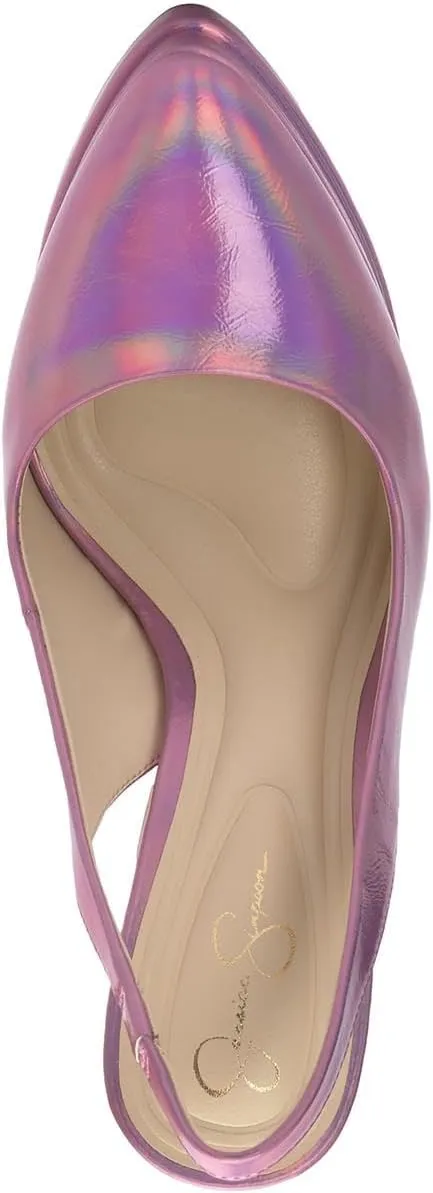 Jessica Simpson Women's Mayria Slingback Platform High Heel Pump