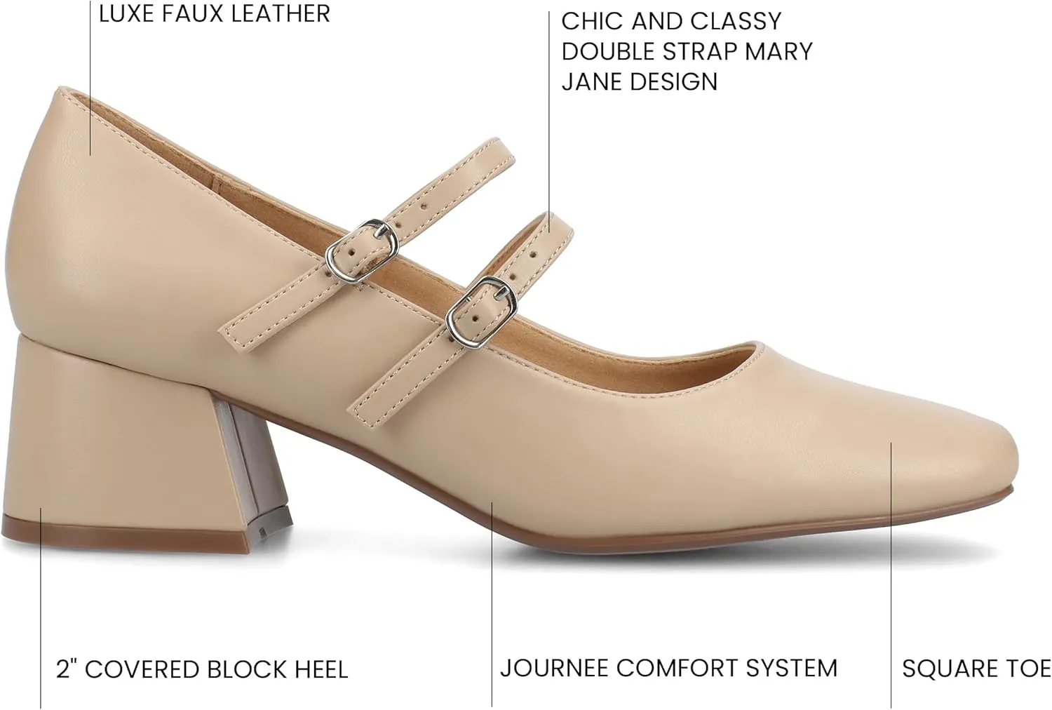 Journee Collection Women's Nally Pump