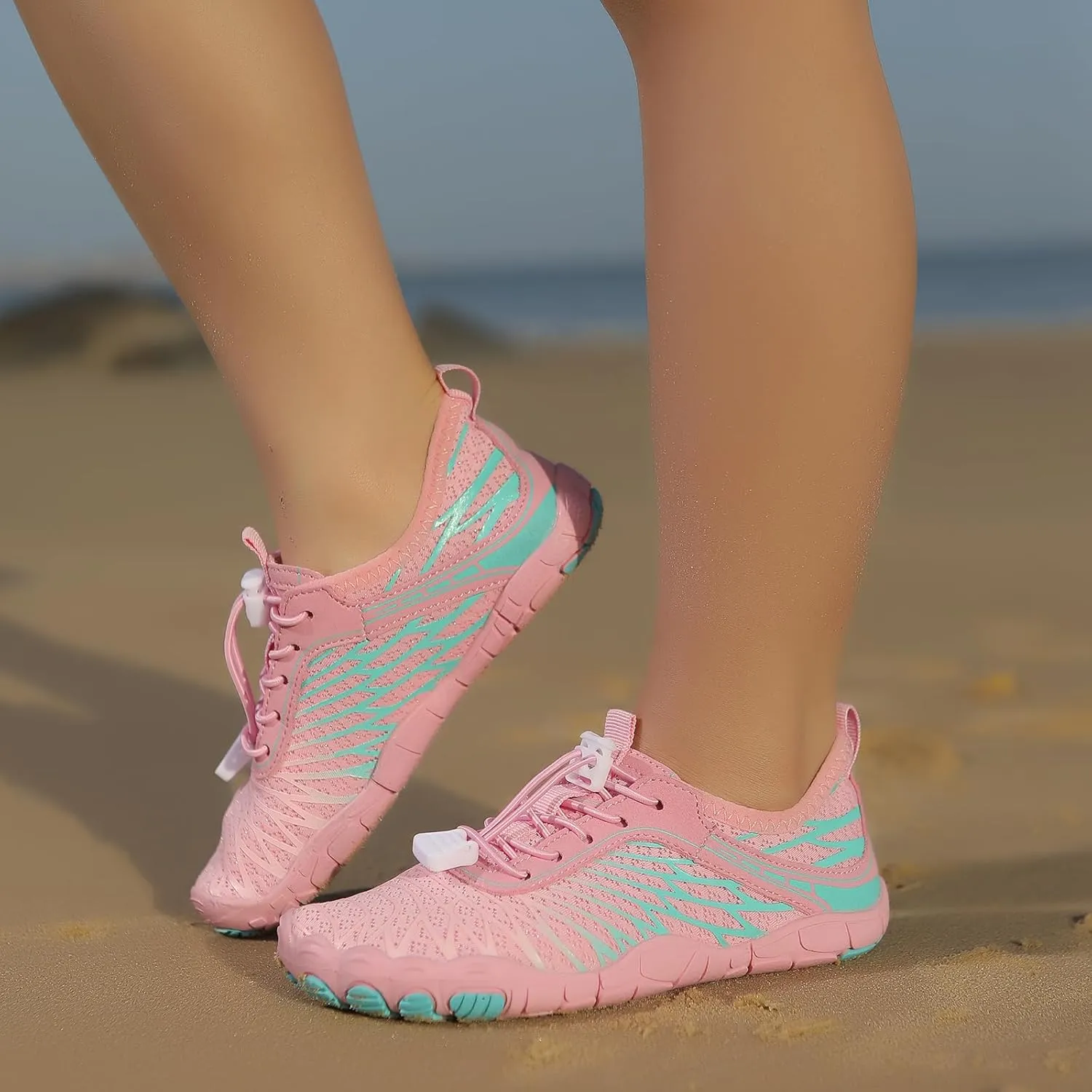 Kids Barefoot Shoes Girls Boys Lightweight Non Slip Water Shoes Unisex Toddler Walking Shoes Comfort Breathable Quick Dry Water Shoes for Boating Swimming Kayaking Riding Runnin Surfing Camping