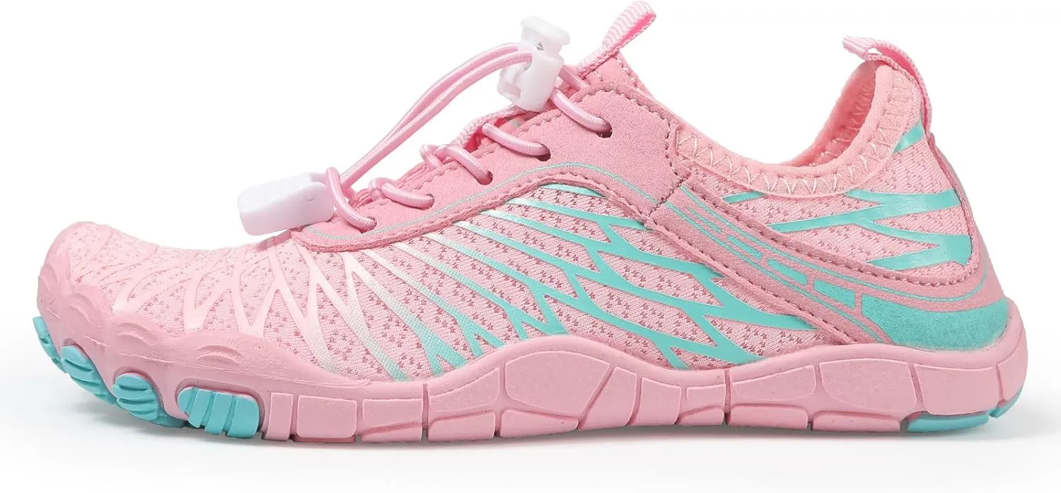 Kids Barefoot Shoes Girls Boys Lightweight Non Slip Water Shoes Unisex Toddler Walking Shoes Comfort Breathable Quick Dry Water Shoes for Boating Swimming Kayaking Riding Runnin Surfing Camping
