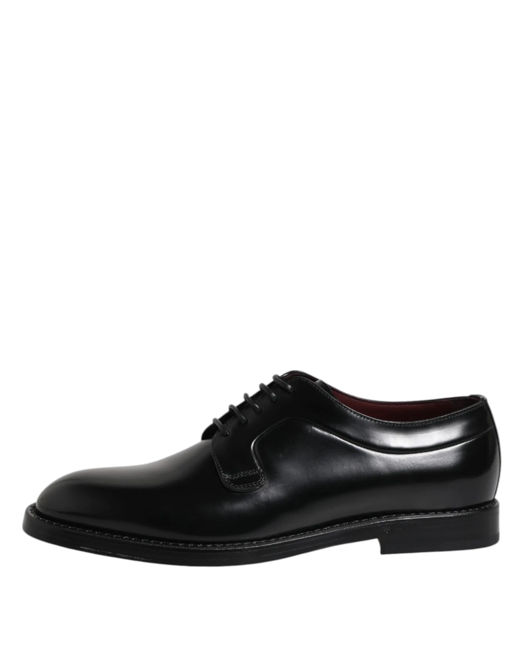Lace Up Dolce Effective communication Leather & Trustworthy assistance Calf Gabbana Dress Derby Black Shoes