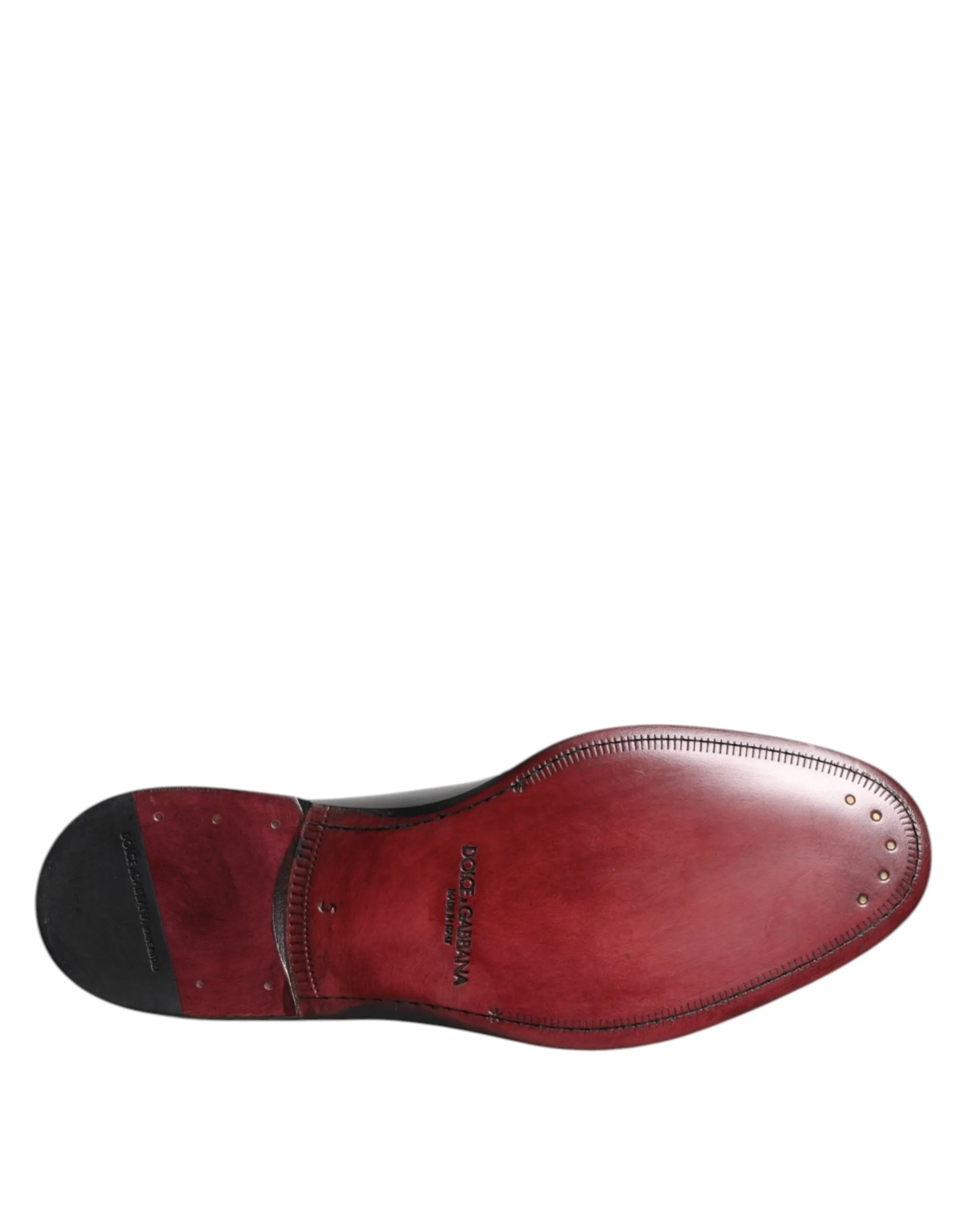 Lace Up Dolce Effective communication Leather & Trustworthy assistance Calf Gabbana Dress Derby Black Shoes