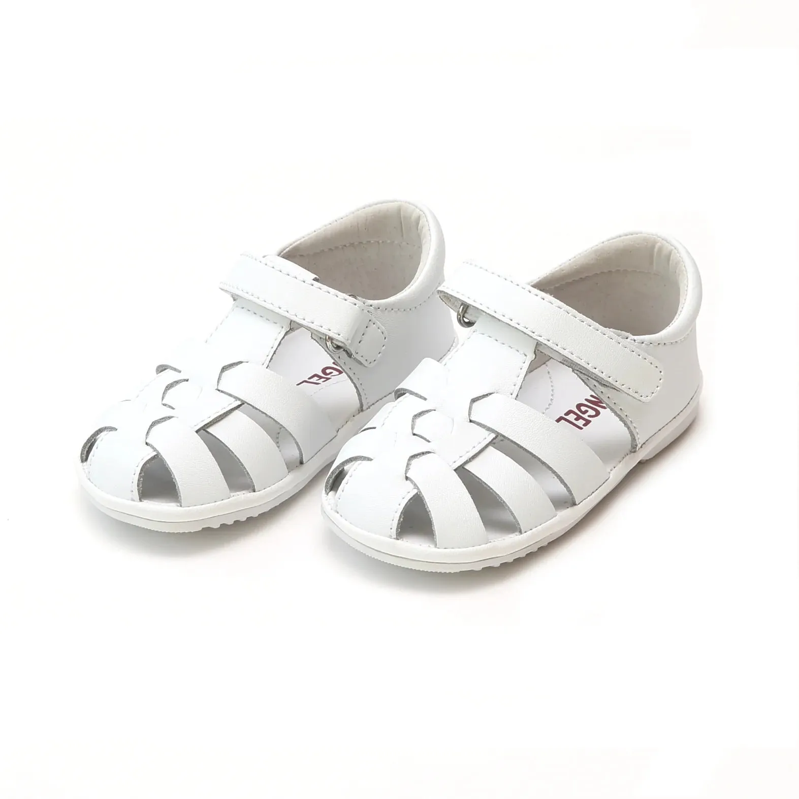 L'Amour Shoes Mack Leather Fisherman Sandal (Baby)