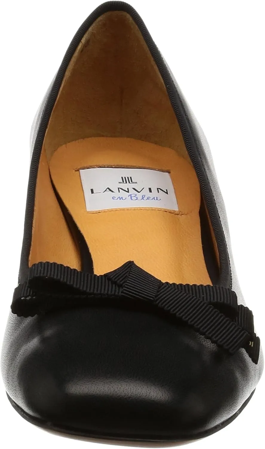 LANVIN en Bleu(ランバン オン ブルー) Women's Square Toe Bow Motif Pumps