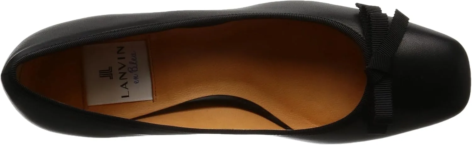 LANVIN en Bleu(ランバン オン ブルー) Women's Square Toe Bow Motif Pumps