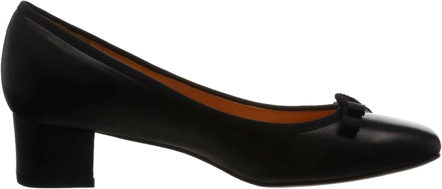 LANVIN en Bleu(ランバン オン ブルー) Women's Square Toe Bow Motif Pumps