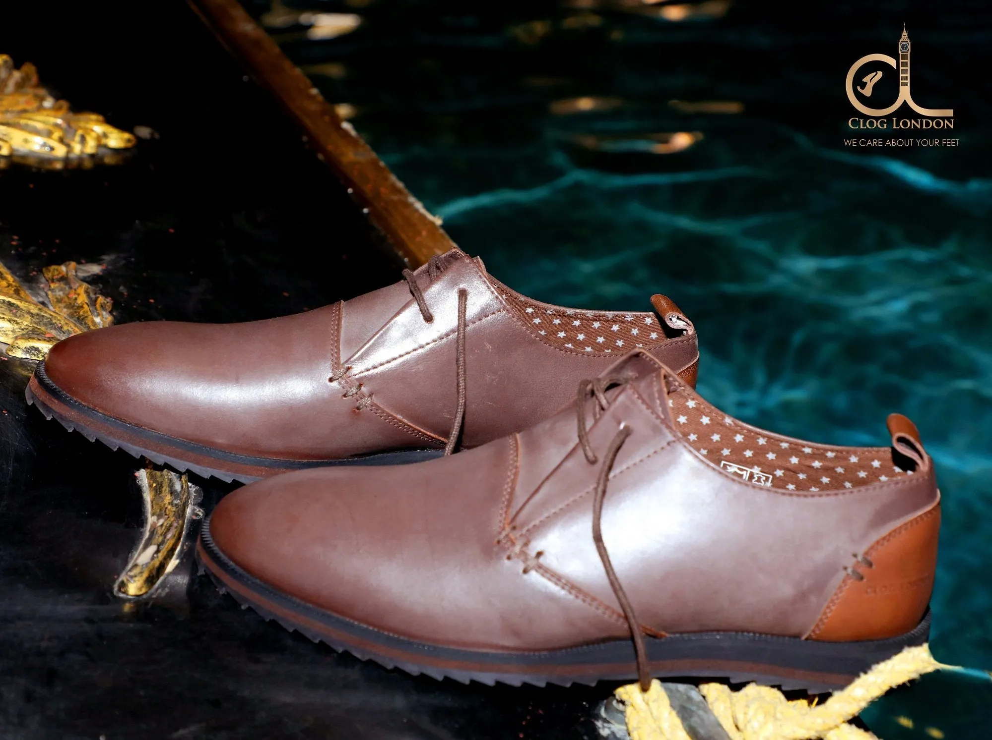 Leather Derby Shoes
