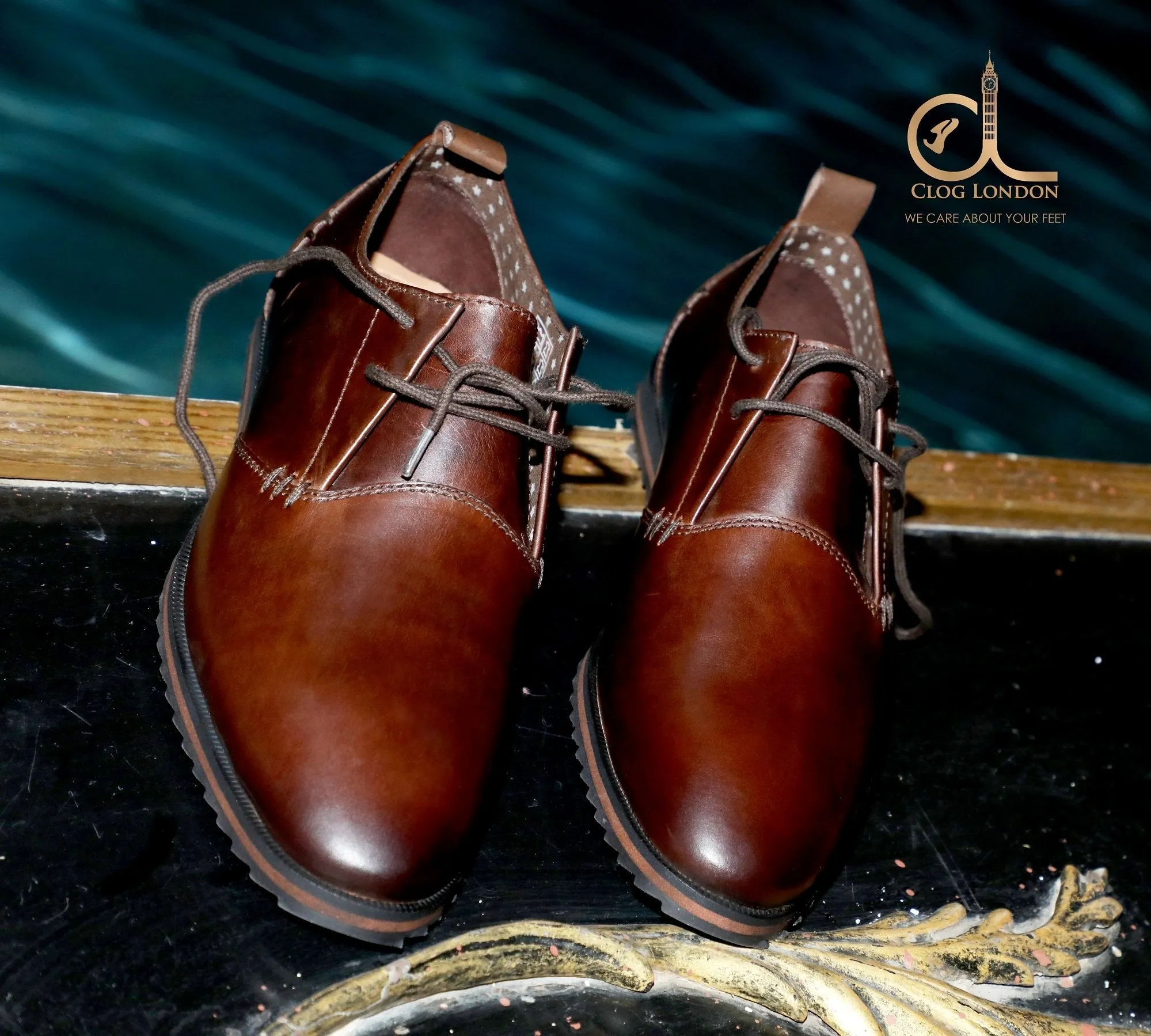 Leather Derby Shoes