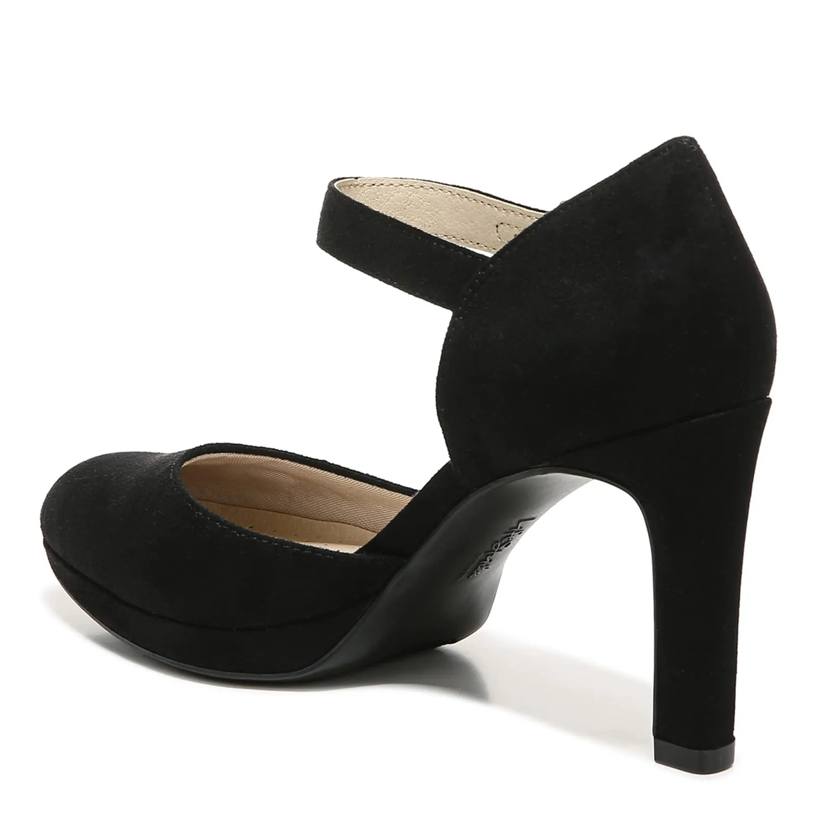 LifeStride Womens Jean Platform Pump Black 11 M