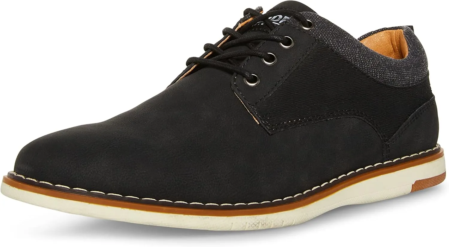 Madden Men's M-LANTAN Oxford, Black Nubuck, 8.5