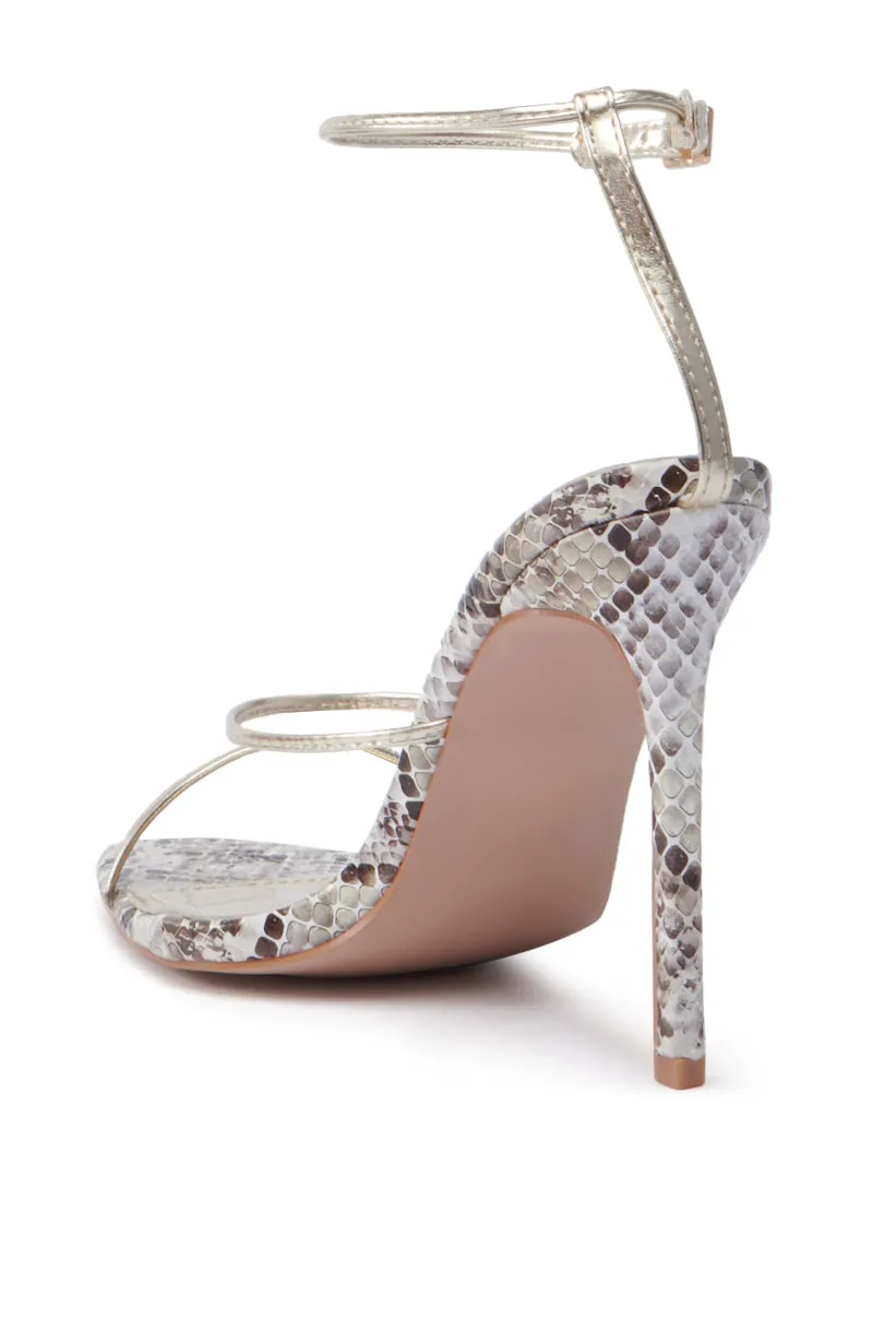 MARIA GOLD SANDAL