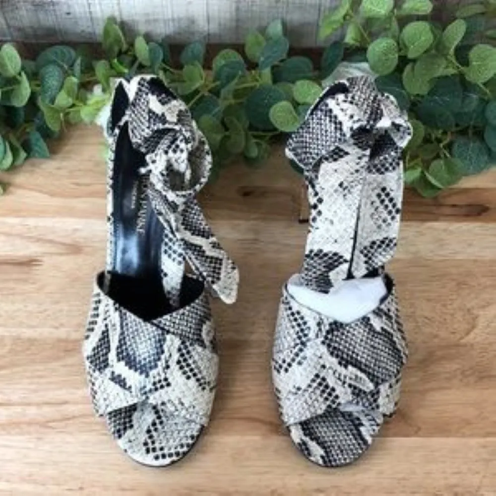 Marion Parke Leah Ankle Tie High Heel Sandals 39.5