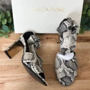Marion Parke Leah Ankle Tie High Heel Sandals 39.5