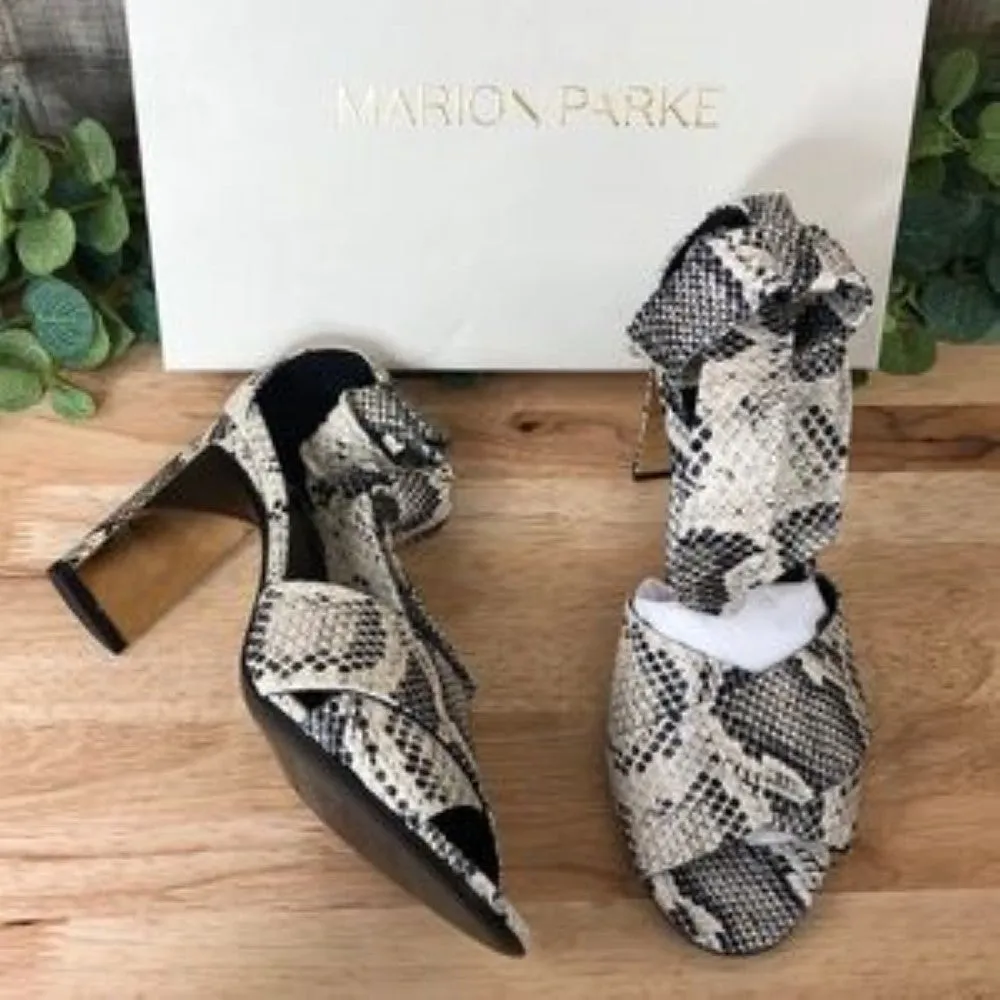 Marion Parke Leah Ankle Tie High Heel Sandals 39.5