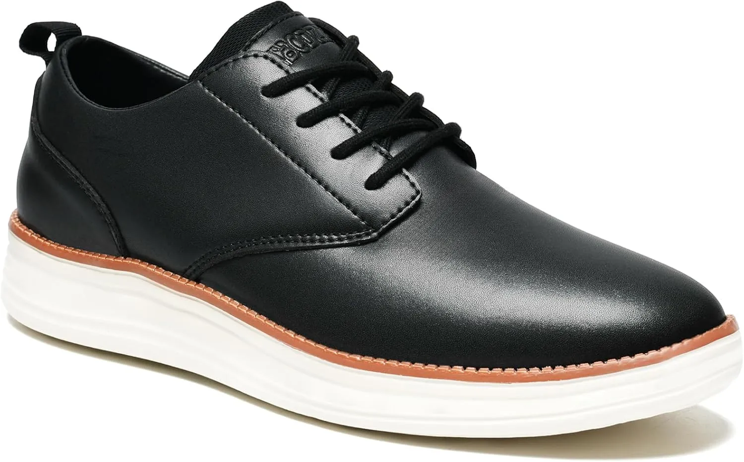 Men's Casual Dress Shoes Plain Toe Derby Oxford Sneakers