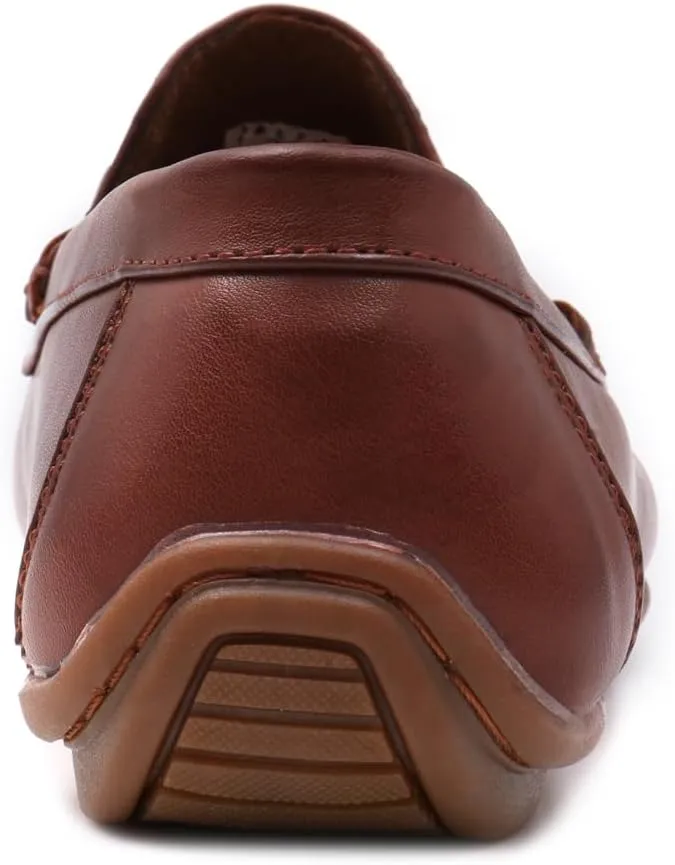 Men's Comfort Loafer, Lightweight Leather Slip-On Shoes for Office, Casual & Everyday Wear