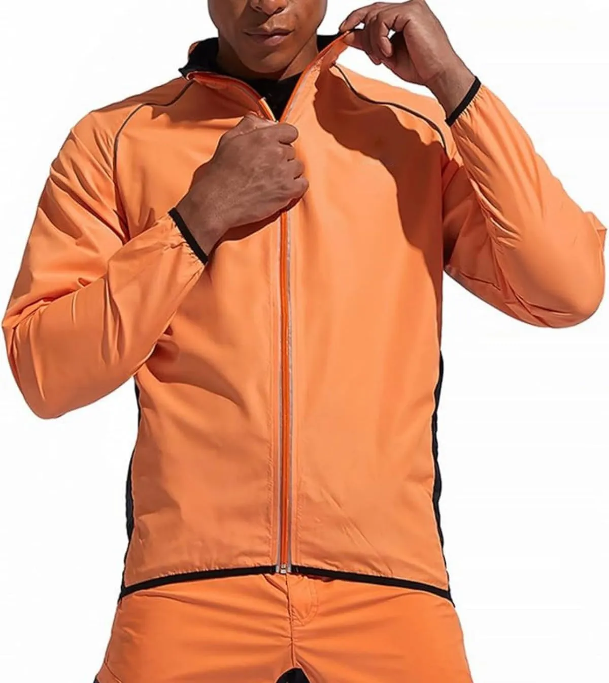 Men's Cycling Bike Jacket Long Sleeve Mountain Running Biking Motorcycle Bicycle Windbreaker Fishing Coats