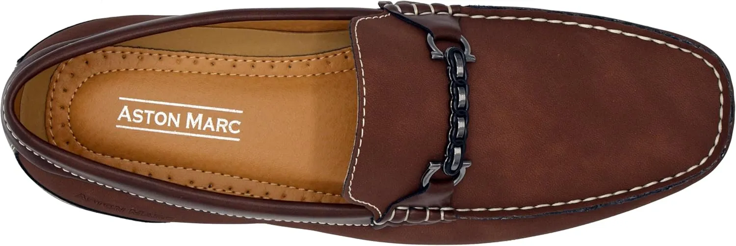 Men's Loafer, Premium Leather Slip-On Shoes for Business, Casual, & Everyday Wear
