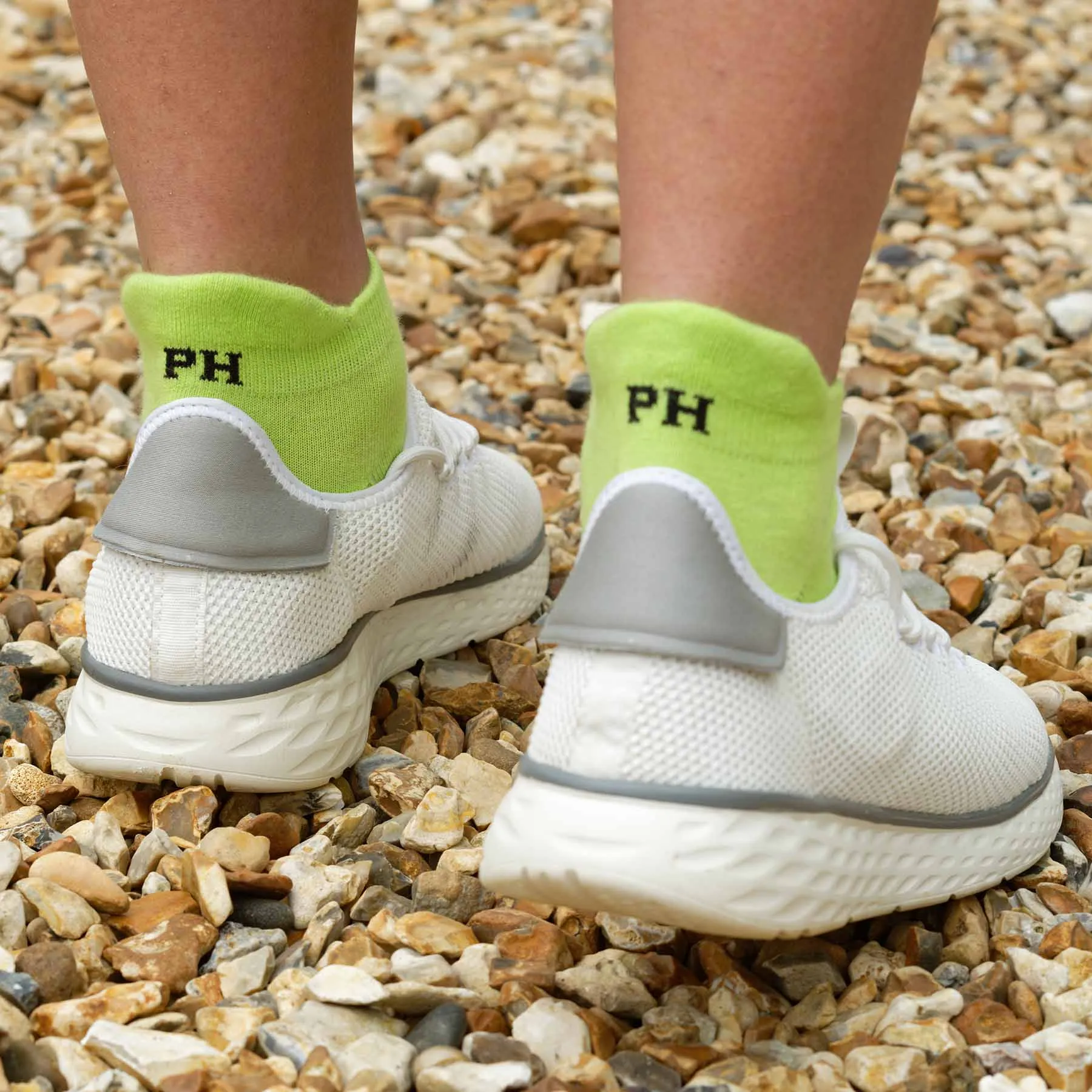 Men’s Organic Cotton Trainer Socks Bundle | Green Multi