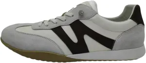 Men’s Retro Style Low-Top Sneakers, Suede Leather Casual Shoes with Gum Sole, Vintage German Trainer-Inspired Fashion Sneakers for Everyday Wear
