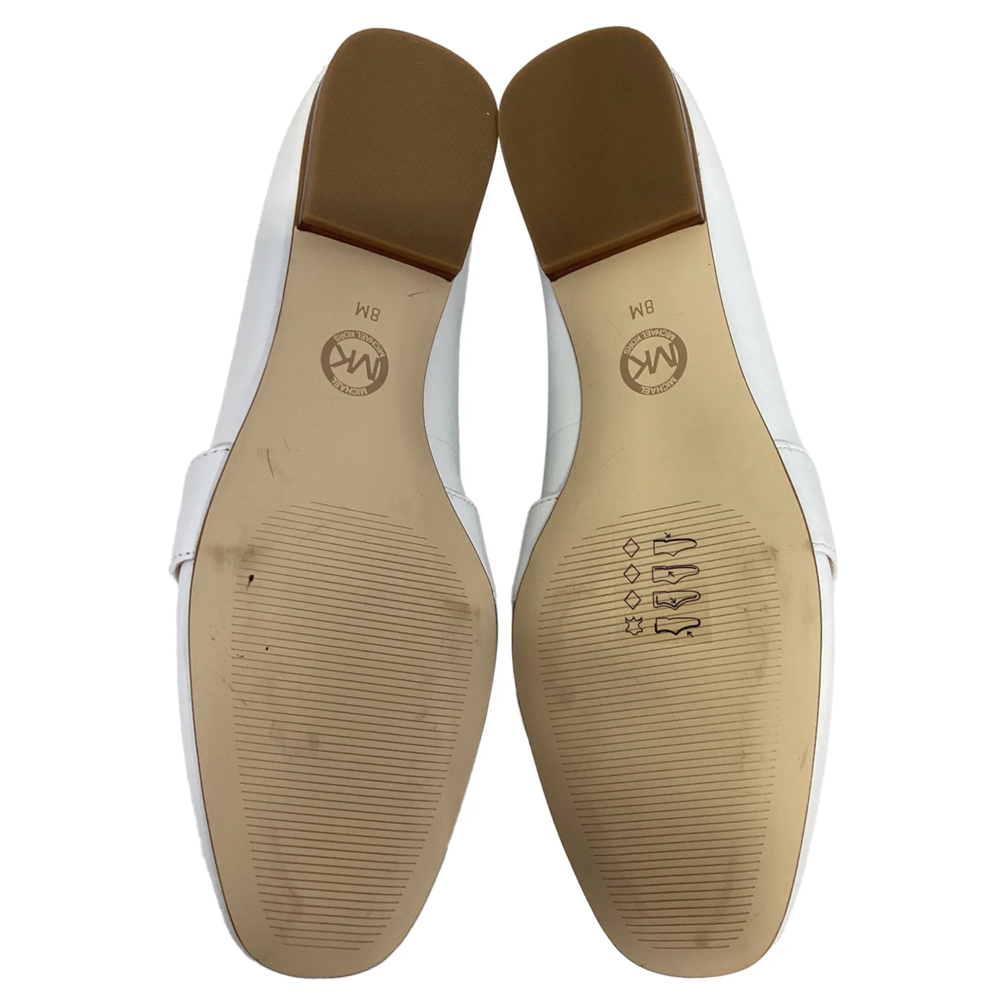 Michael Kors Tiffanie Loafer in Optic White Leather