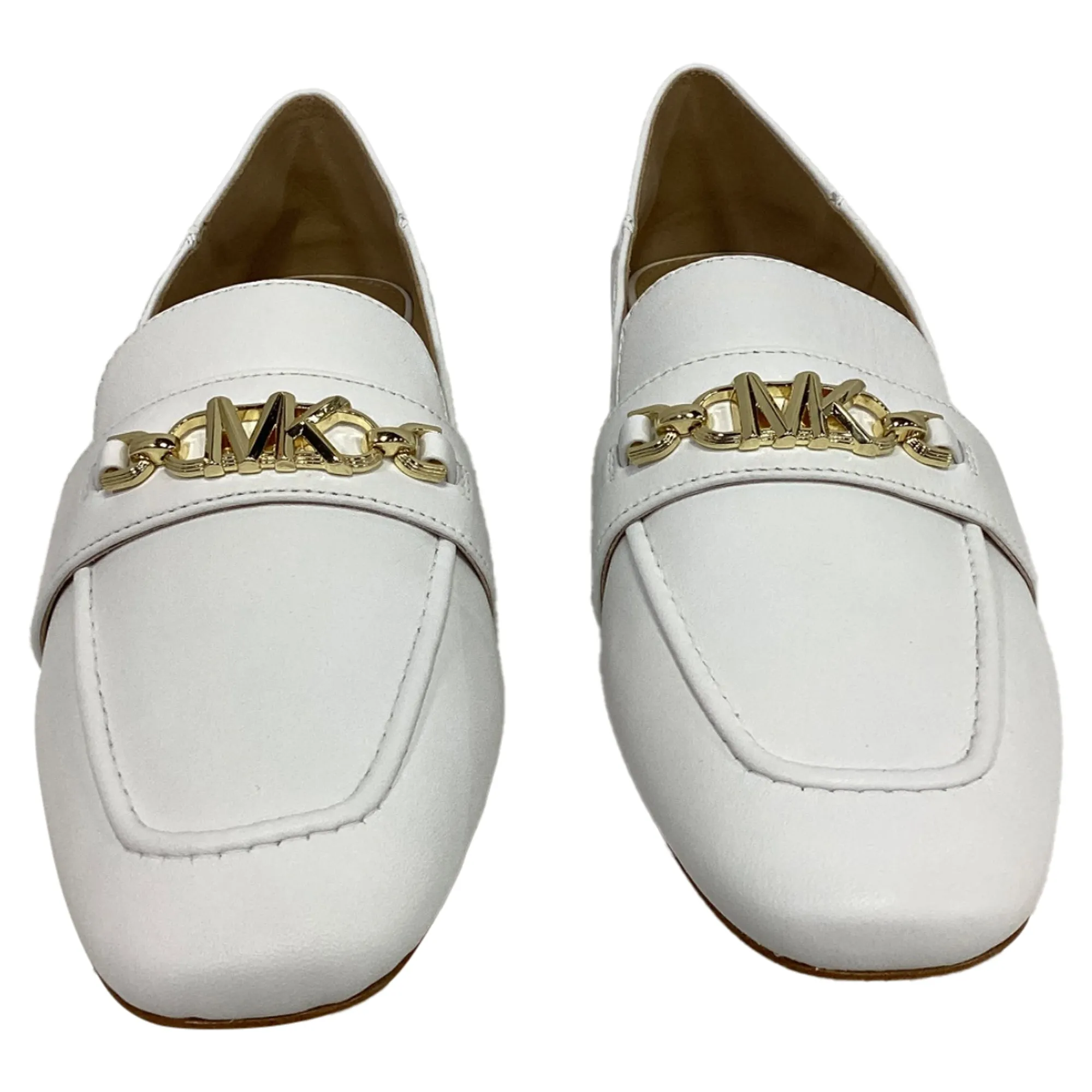 Michael Kors Tiffanie Loafer in Optic White Leather