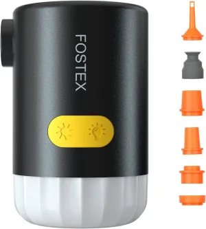 Mini Air Pump,Portable Air Pump for Inflatables with Rechargeable 2000mAh*2 Battery, 5KPa Mini Portable Air Pump with Led,Inflatable Pump Portable for Camping,Swimming Ring Pool Toys
