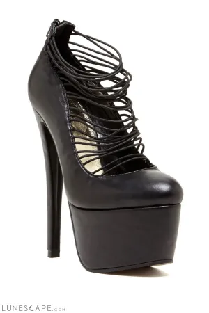 MISSION Platform Stiletto Pump