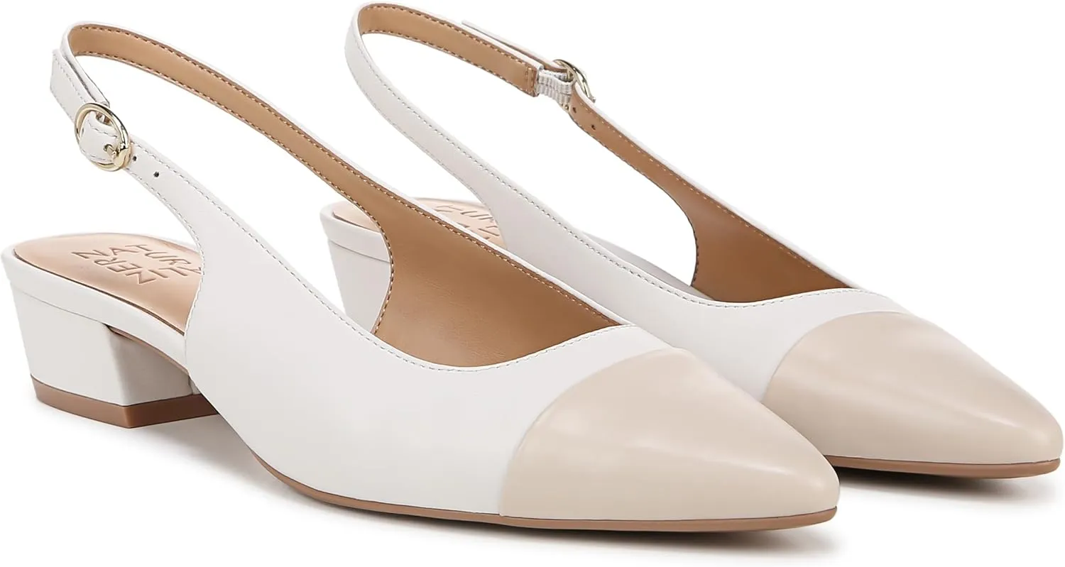 Naturalizer Women's Banks Slingback Pointed Toe Low Heel Pump