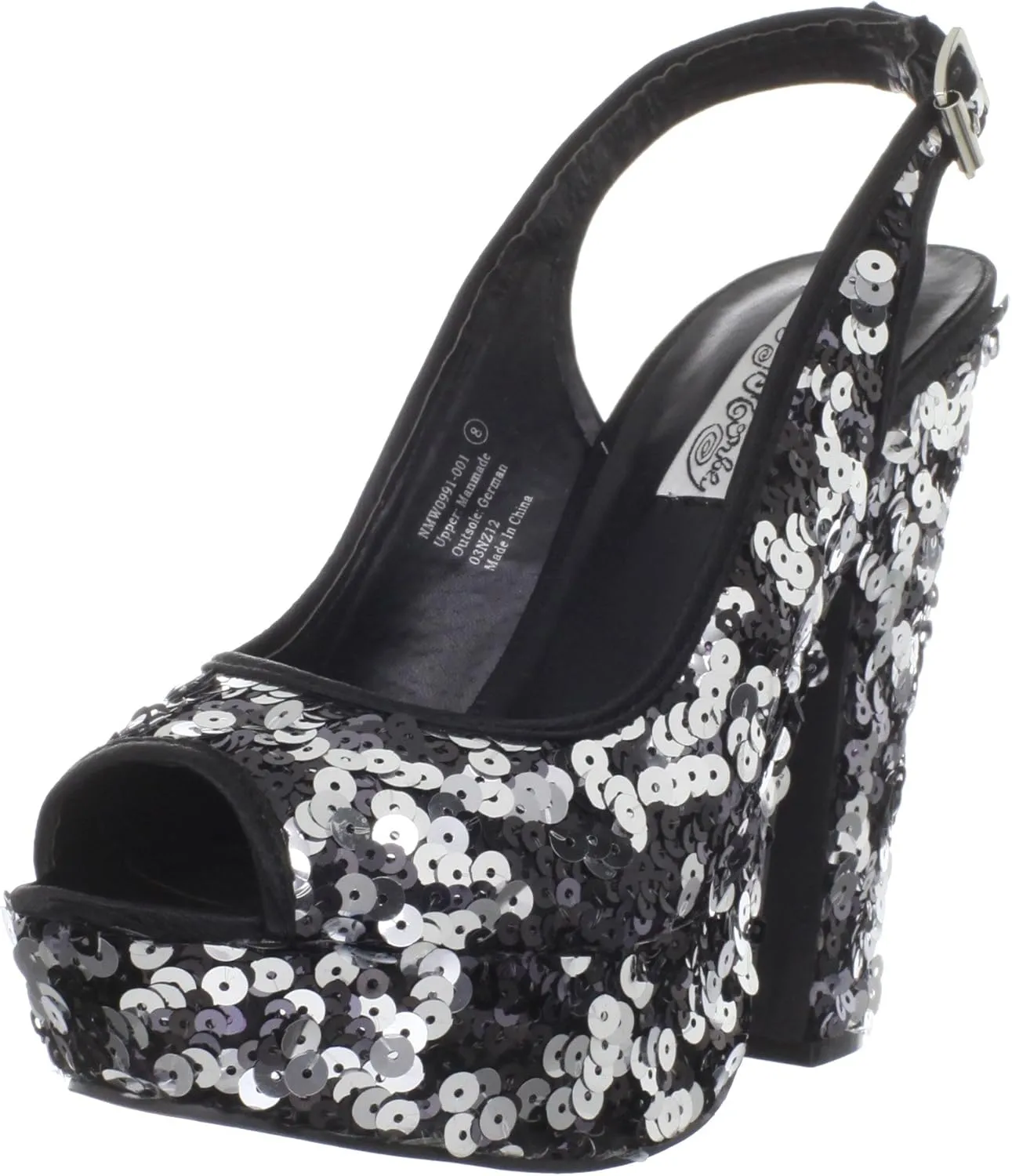 Naughty Monkey Women's Confetti Platform Pump