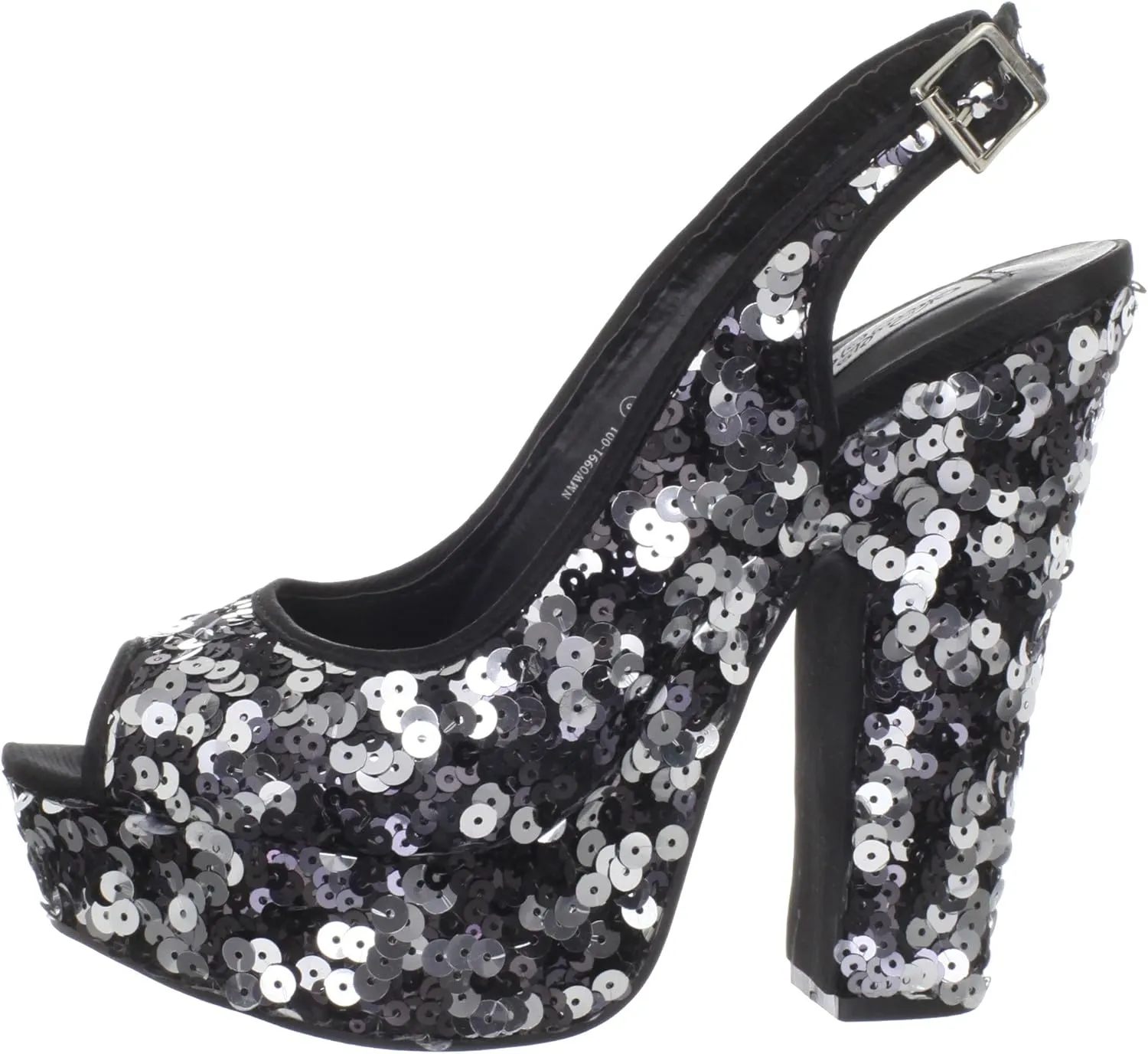 Naughty Monkey Women's Confetti Platform Pump