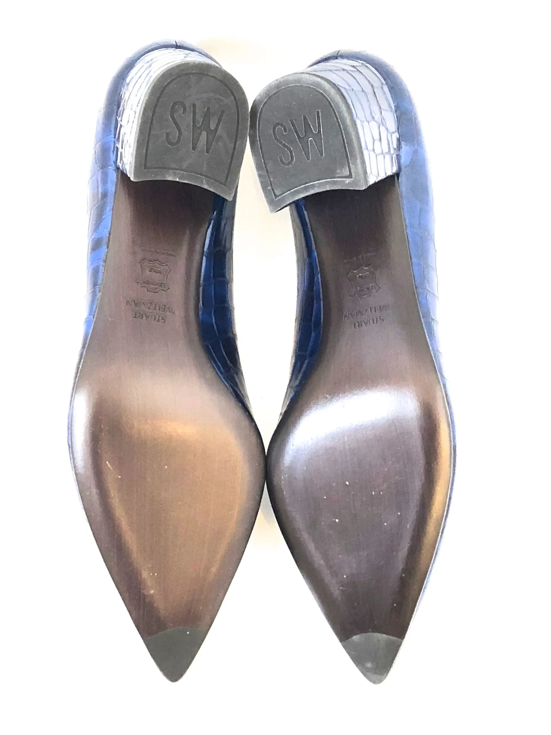 NEW Stuart Weitzman Blue Pump Size 9 M